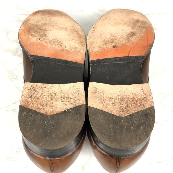 Peal & Co Brooks Brothers Monk Strap Leather Loafers Made In England - Picture 10 of 10